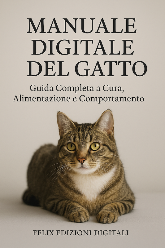 Manuale Digitale del Gatto – Guida Completa a Cura, Alimentazione e Comportamento